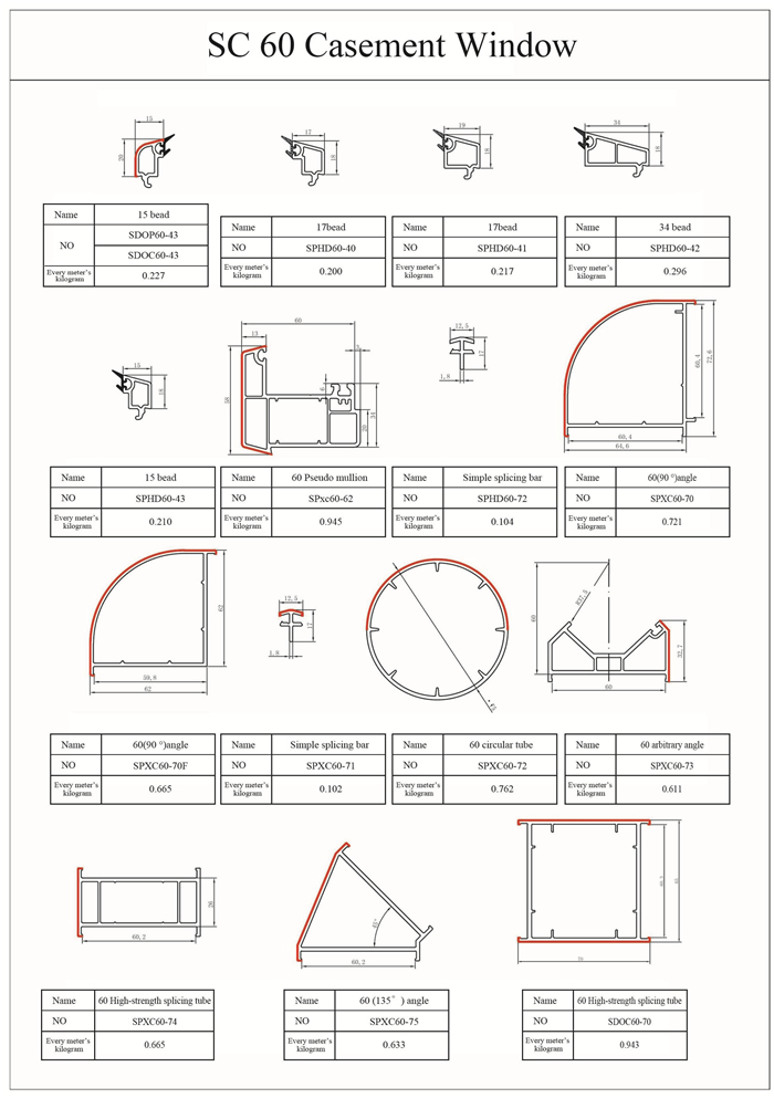 SC 60 Casement Window