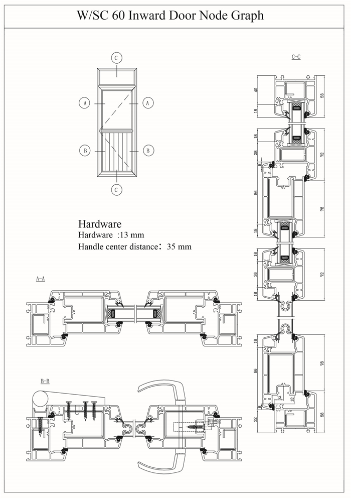 SC 60 Casement Window