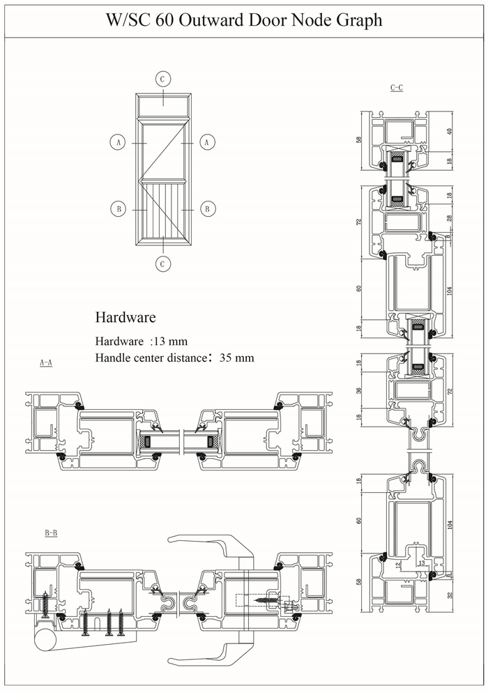 SC 60 Casement Window