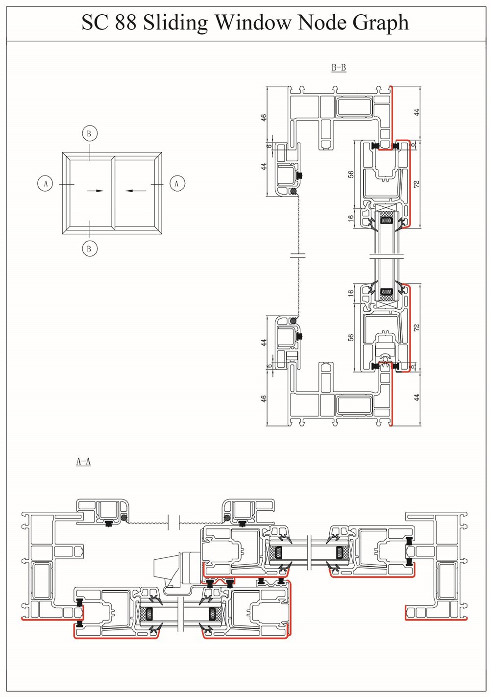 SC 88 Sliding Window