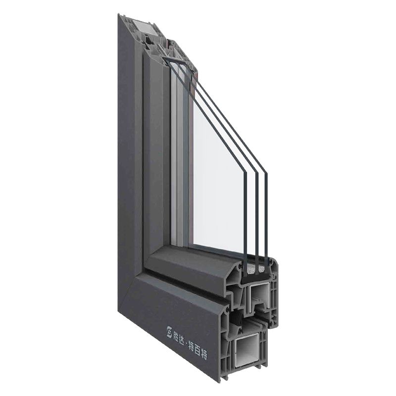 70mm Plastic Steel Casement Window