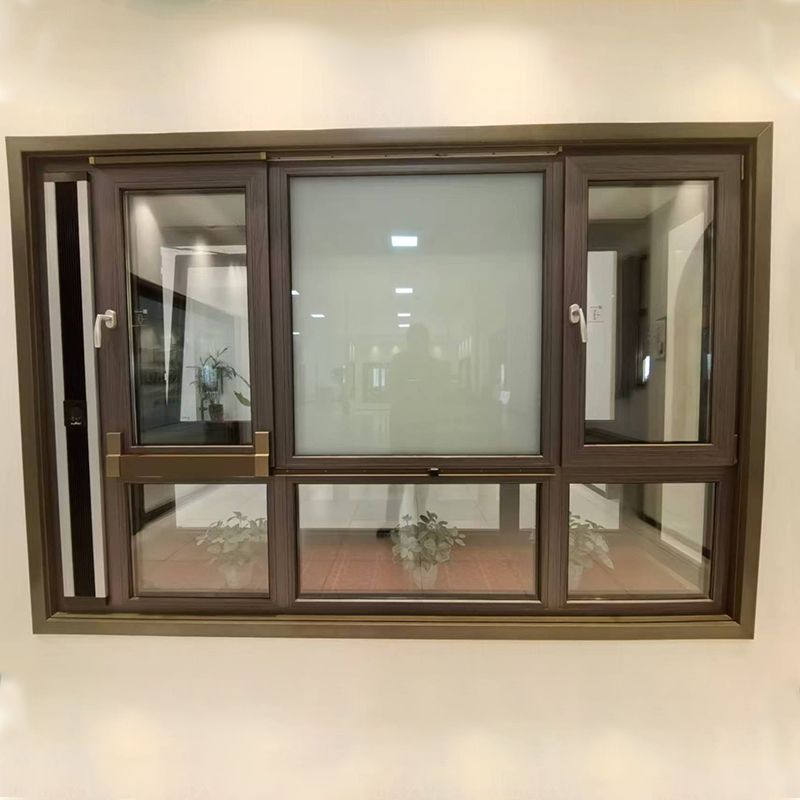 Wooden Color 65 Casement Window