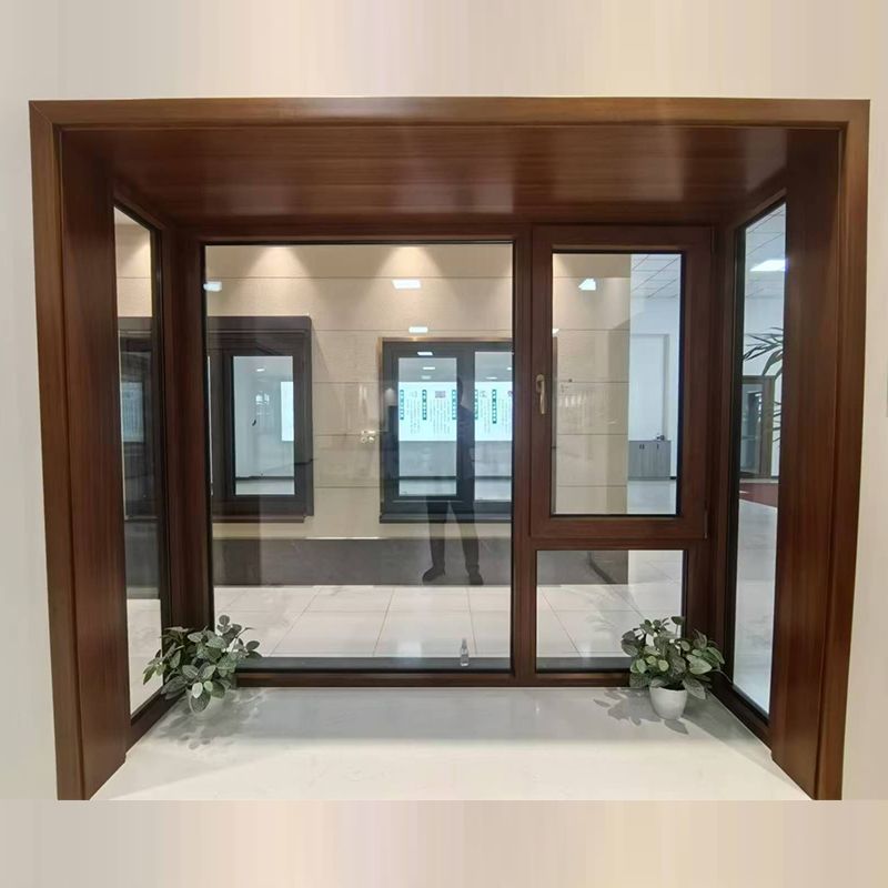 88mm Plastic Steel Casement Window